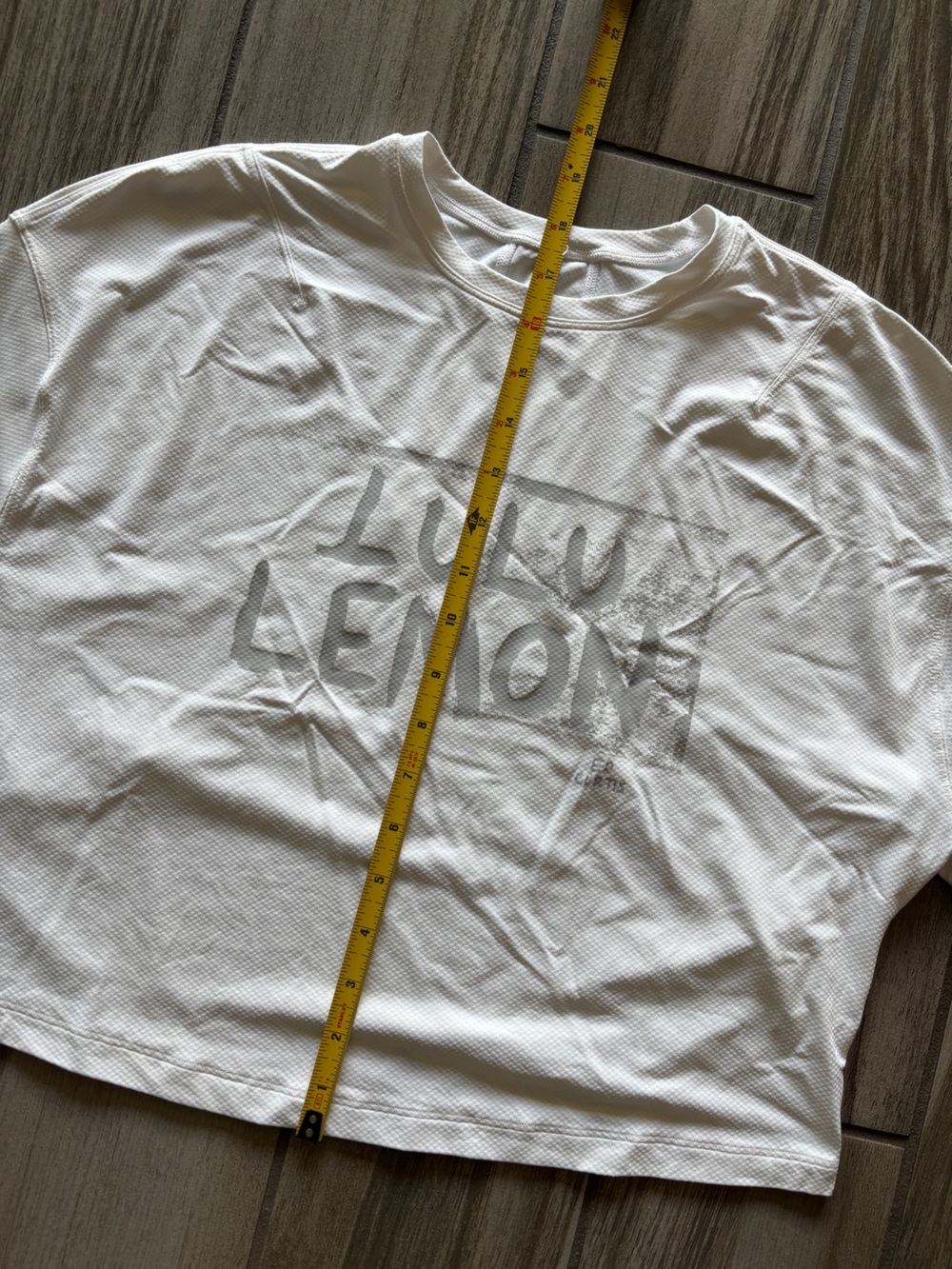 lululemon athletica White Ed Curtis Cropped Shirt - Picture 5 of 6
